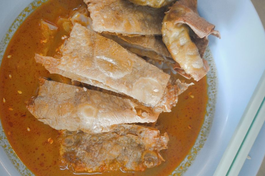 Savory Chee Cheong Fun with a rich, delicious sauce.